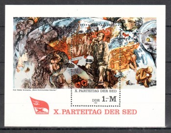 DDR Michelnummer 2599 Block 63 postfrisch