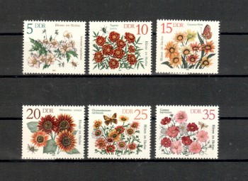 DDR Michelnummer 2737 - 2742 postfrisch