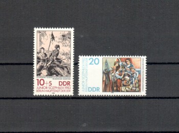 DDR Michelnummer 2812 - 2813 postfrisch