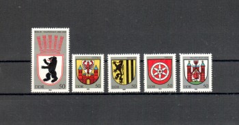 DDR Michelnummer 2817 - 2821 postfrisch