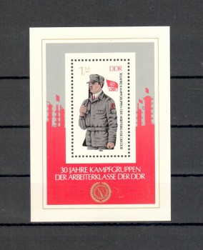 DDR Michelnummer 2824 Block 72 postfrisch