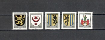 DDR Michelnummer 2857 - 2861 postfrisch