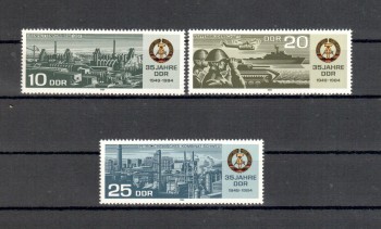 DDR Michelnummer 2893 - 2895 postfrisch