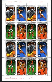 DDR Michelnummer 2983 - 2986 Kleinbogen postfrisch