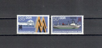 DDR Michelnummer 3003 - 3004 postfrisch
