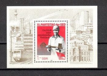 DDR Michelnummer 3013 Block 83 postfrisch