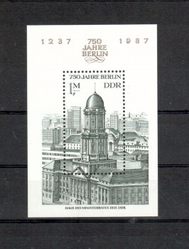 DDR Michelnummer 3027 Block 84 postfrisch