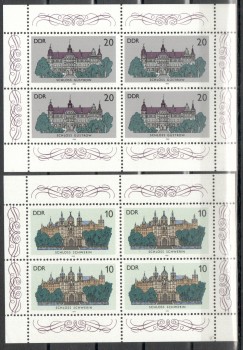 DDR Michelnummer 3032 - 3035 postfrisch