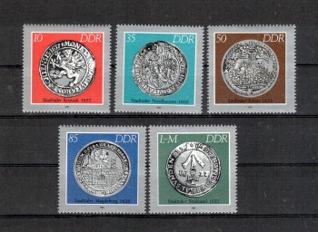 DDR Michelnummer 3040 - 3044 postfrisch
