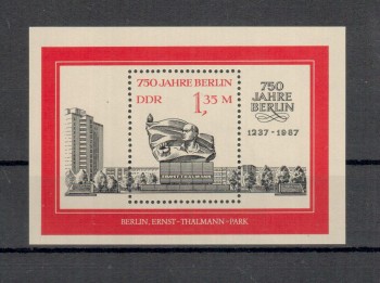 DDR Michelnummer 3123 Block 89 postfrisch