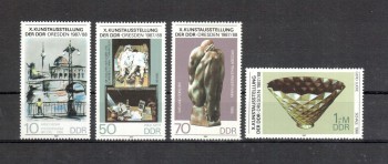 DDR Michelnummer 3124 - 3127 postfrisch