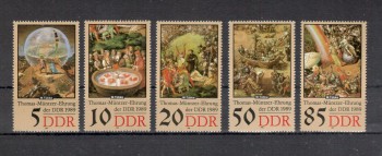 DDR Michelnummer 3269 - 3273 postfrisch