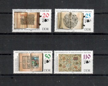 DDR Michelnummer 3340 - 3343 postfrisch
