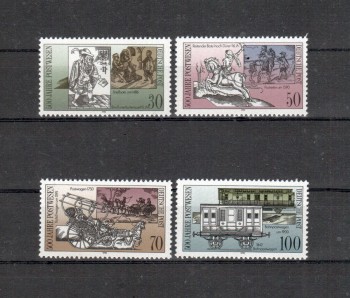 DDR Michelnummer 3354 - 3357 postfrisch