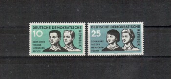 DDR Michelnummer 669 - 670 postfrisch