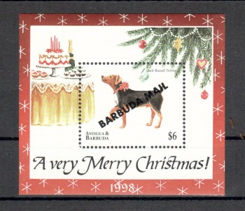 Hunde 041 Barbuda Michelnummer Block 309 postfrisch