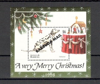 Hunde 042 Barbuda Michelnummer Block 308 postfrisch