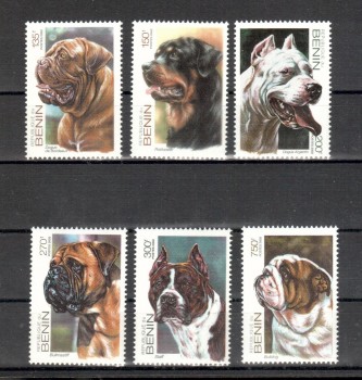 Hunde 054 Benin ohne Michelnummer  postfrisch