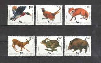 Hunde 071 Bulgarien Michelnummer 4083 - 4088 postfrisch