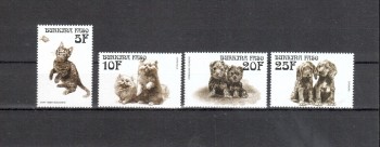 Hunde 075 Burkina Faso Michelnummer 1660 - 1663 postfrisch