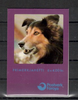 Hunde 093 DK - Faroer Michelnummer MH 7 ( 3 x 262-63) postfrisch