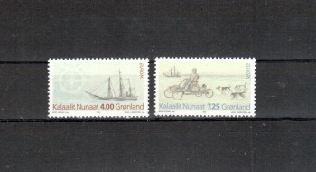Hunde 095 DK - Groenland Michelnummer 247 - 248 postfrisch