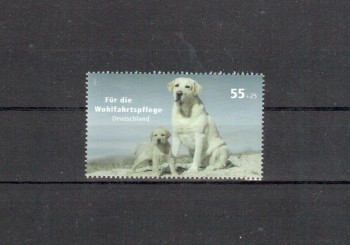 Hunde 098 Deutschland Michelnummer 2632 postfrisch