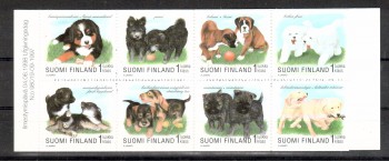 Hunde 122 Finnland Michelnummer 1437 - 1444 postfrisch