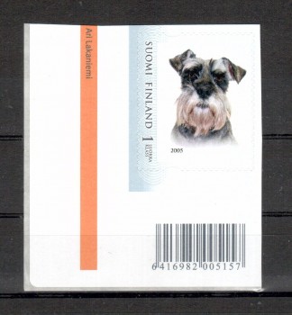 Hunde 123 Finnland Michelnummer 1746 postfrisch