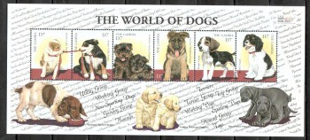 Hunde 133 Gambia Michelnummer 3756 - 3761 postfrisch