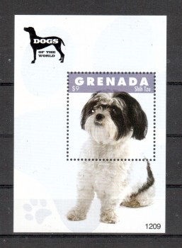 Hunde 162 Grenada Michelnummer Block 817 postfrisch