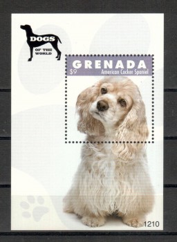 Hunde 163 Grenada Michelnummer Block 818 postfrisch
