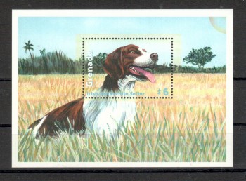Hunde 164 Grenada Michelnummer Block 561 postfrisch