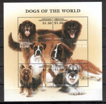 Hunde 171 Grenada - Grenadinen Michelnummer 2417 - 2422 postfrisch