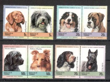 Hunde 181 Tuvalu Nukulaelae ohne Michelnummer  postfrisch