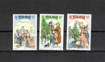 Hunde 201 GB - Isle of man Michelnummer 348 - 350 postfrisch