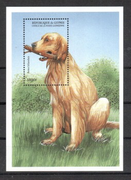 Hunde 206 Guinea Michelnummer Block 581 postfrisch