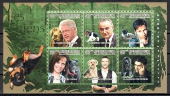 Hunde 212 Guinea Michelnummer 7529 - 7534 postfrisch