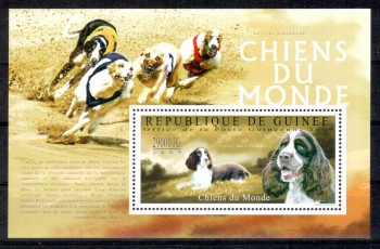 Hunde 215 Guinea Michelnummer Block 1792 postfrisch