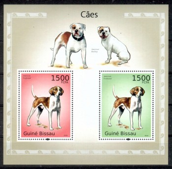 Hunde 226 Guinea - Bissau Michelnummer Block 872 postfrisch