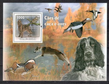 Hunde 233  Guinea - Bissau Michelnummer Block 732 postfrisch