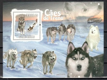 Hunde 235 Guinea - Bissau Michelnummer Block 727 postfrisch