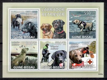 Hunde 236 Guinea - Bissau Michelnummer 4349 - 4353 postfrisch