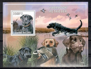 Hunde 237 Guinea - Bissau Michelnummer Block 706 postfrisch