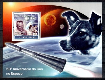 Hunde 242 Guinea - Bissau Michelnummer Block 624 postfrisch