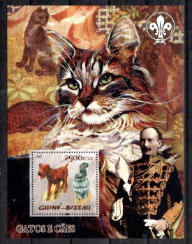 Hunde 246 Guinea - Bissau Michelnummer Block 470 postfrisch