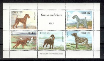Hunde 265 Irland Michelnummer Block 4 postfrisch