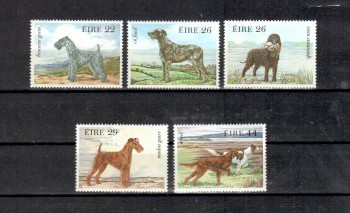 Hunde 266 Irland Michelnummer 510 - 514 postfrisch