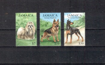 Hunde 273 Jamaica Michelnummer 932 - 934 postfrisch