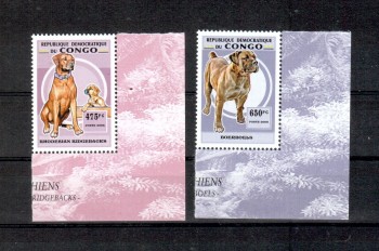 Hunde 306 Kongo Kinshasa Michelnummer 1919 - 1920 A postfrisch